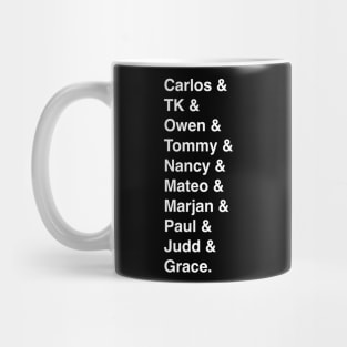 9-1-1: Lone Star Character Names Mug